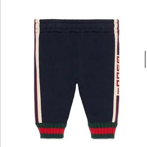 Gucci Logo Stripe Jogging Pants